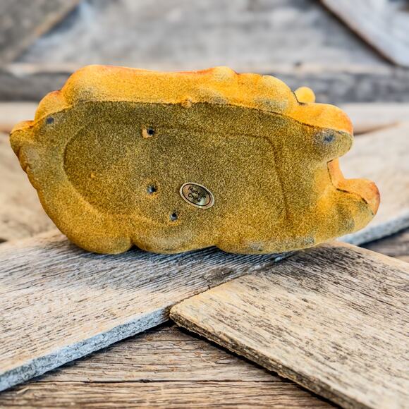 1970’s Vintage Flocked Spotted Fawn/Deer Laying Down Figurine-Christmas Decor - Picture 10 of 11